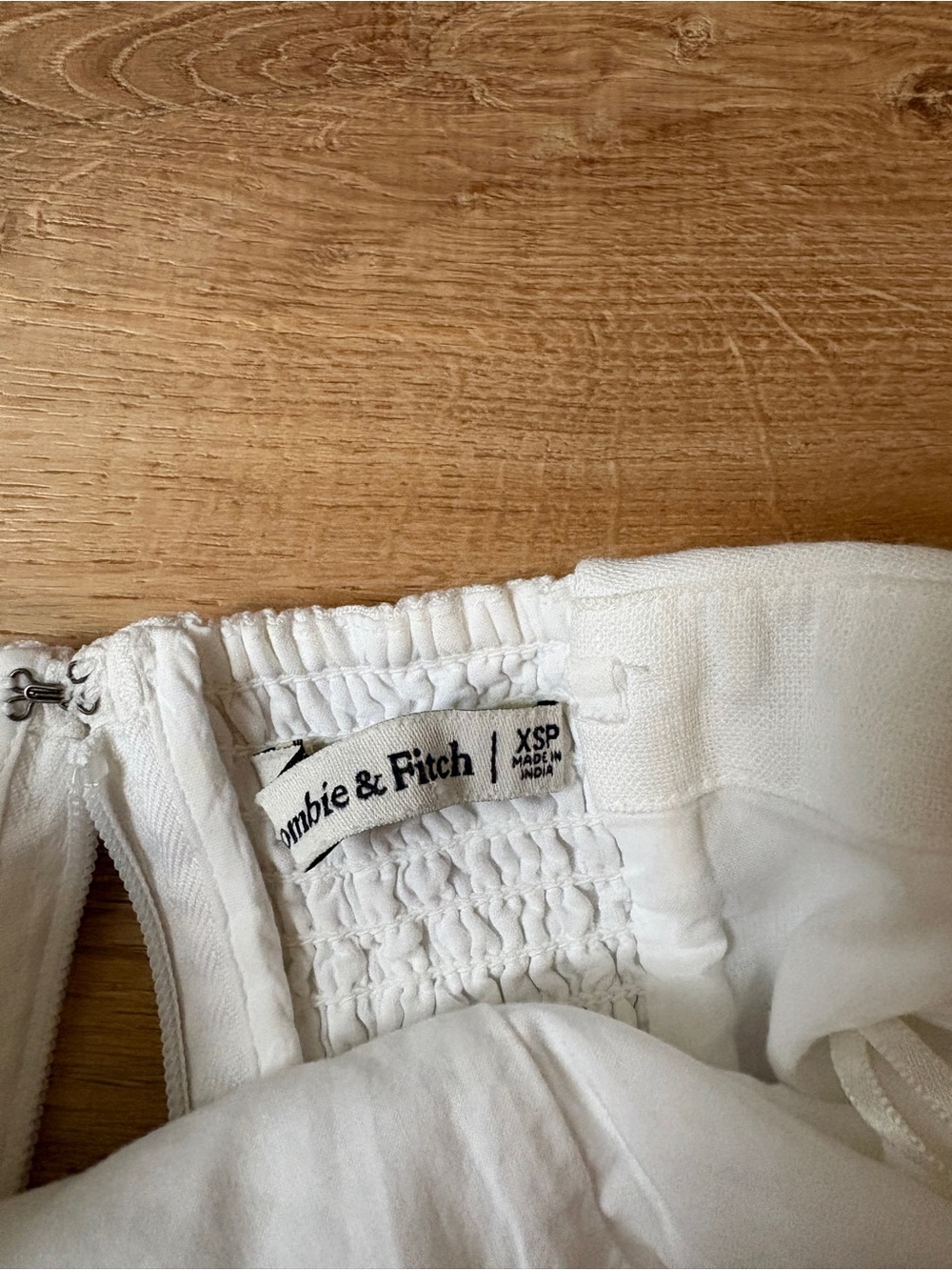 Abercrombie & Fitch Strapless White Linen Sundress - Picture 4 of 6